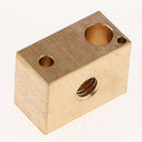 Brass Heater Block Copper Hotend High Temperature V6 Nozzles Extruder[1PACK]