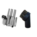 10pcs Mini Vacuum Attachment Accessories Nozzle Head Brush Tube Connector