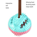 Pet Cats Dogs Interactive Suction Cup Push TPR Ball Toys Elastic Ropes Pet