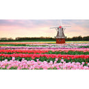 5D DIY Full Drill Diamond Painting Windmill Flowers Cross Stitch Embroidery