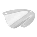 2.52" x 2.16" Stainless Steel Sailboat Clamshell Vent/Wire Cover Clam Shell Vent