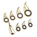 Pack of 8 Pieces Fishing Rod Guide Fishing Rod Eye Ring for Rod Building