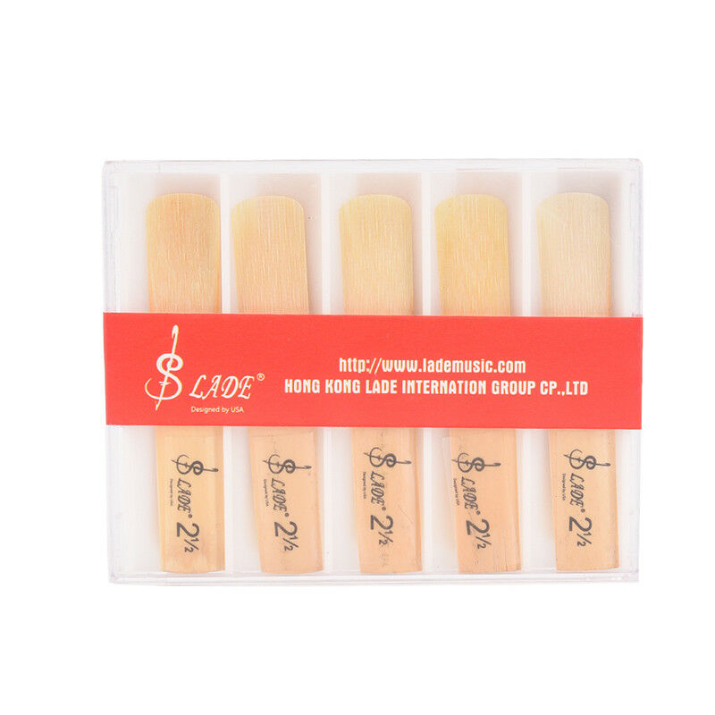 10pcs clarinet reeds strength 2-1/2 reed bamboo woodwind instrument part Ew