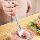 Non-Stick Meatball Maker Stainless Steel Meat Ball Mold Spoon Kitchen Gadg_