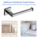 Stainless Steel Toilet Paper Roll Holder Tissue Bathroom Accessory Storage Hooks