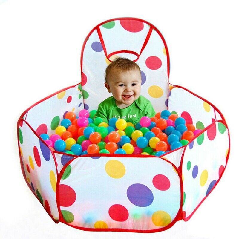 100Pcs Colorful Ball Soft Plastic Ocean Ball Funny Baby Kids Swim Pit Pool  H2P9