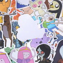 30Pcs/Bag Adventure Time Cartoon Stickers Luggage SkateboardLaptopStickersToy-u
