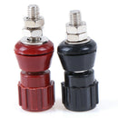 2pcs/set 5mm Red Black JS-107 Copper Posts Terminals  Power Adap JR