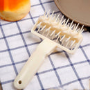 Pizza Roller Dough Needle Portable Cookies Docker Pitter Crust Embossing Tool