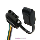 4Pin 12V US Trailer Hitch Wiring Tow Harness Power Controller Plug