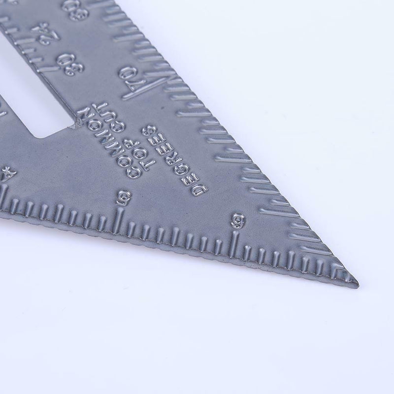 Metric Inch 90 Degree 45  Degree Square Triangle Ruler Measurement  Tools A