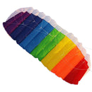 Rainbow Sports Beach Kite Power Dual  Stunt Parafoil Parachute For Beginner FT