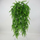 2Pcs Artificial Weeping Ivy Vine Plants Outdoor Indoor Hanging Decor Green