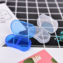 Portable Plastic Pill Box Medicine Case For Healthy Care With Temporary StoragME