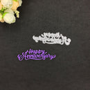 happy anniversary framed cutting dies stencil scrapbook album paper craft JR