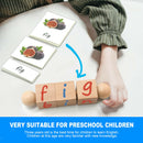 Montessori Learning English Cards Alphabet Spelling Words Kids Games Spelling