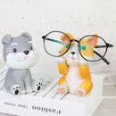 Puppy Dog Glasses Holder Stand Eyeglass Retainers Sunglasses Display Cute A