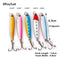 5Pcs/lot Heavy Duty Deep Sea Fishing Jigging Spoon Lures Metal Spinnerbaits