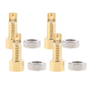 4 Pieces Pure Copper MMCX Connectors Headset Earphone Solder Connector