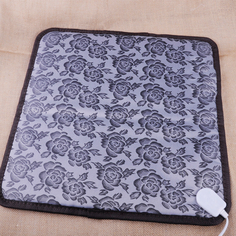 45x45cm Pet Dog Cat Electric Heat Pad Heating Mat Warm Bunny Bed Blanket Heater