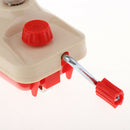 Bobbin Yarn Winder Table Clasp, Hand Operated Wool Fiber String Winder Holder