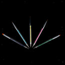 Magideal 5pcs Nail Art Brushes Painting Drawing Dotting Pen Tools Dual Ended