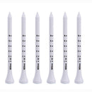 50PCS Professional Golf Tees 83mm White Golf Wood Tee Scale Golf TeesJ@V