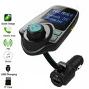 Bluetooth In-Car Wireless FM Transmitter MP3 Radio USB Charger Kit Car 2 Ad G4J3