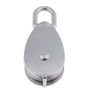 Marine Pulley Block Hanging Wheel 50mm Single Sheave 304 Stainless Steel