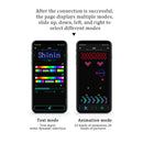 Luminous Glow Bluetooth LED Display Cap Editable for Club Stage Performance