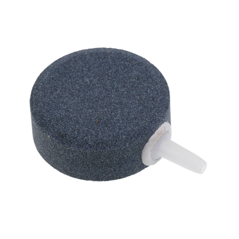 2x Aquarium Bubble Air Stone Aerator Fish Tank Pump Hydroponics Disk Diffuser