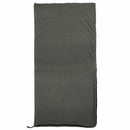 Fleece Sleeping Bag Liner Outdoor Travel Wilderness Camping Hiking Cold Grey New