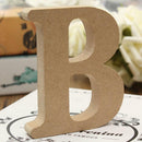 Wooden Letters Capital Alphabet Educational and Craft Wedding Home Decor B