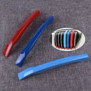 M-Tech Kidney Grill Grille 3 Colour Cover Clips Fit For BMW X1 F48 2016-2019