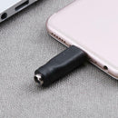 DC 5.5x2.1mm Female to Micro USB Male Power Converter Charger Adapter