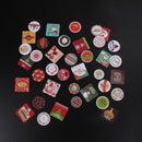 1box 38 PCS Diary Decor Envelope Sealing Holiday Gift Merry Christmas StickeB3C