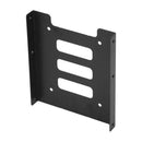 2.5" To 3.5" SSD HDD PC Hard Disk Drive Dock Adapter Bracket Mounting Kit Metal