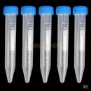 30x 10ml Plastic Graduated Centrifuge Tube Laboratory Test Sample Container