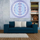Boho Wall Tapestry Beach Towel Blanket Home Carpet (Mandala06)(150x130cm) SN9F