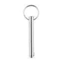 5pcs Boat Quick Release Pin Pull Ring Stainless Steel Hardware 10 x100mm