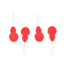 10PCS/Set Slivery Hand Machine Sewing Stitch Bow Wire Needle Threader Insertion