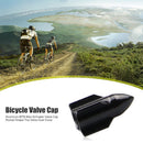 Aluminum MTB Bike Schrader Valve Cap Rocket Shape Tire Valve Dust Cover A