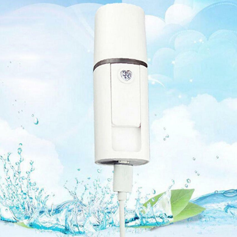 USB Mini Ultrasonic Humidifier Nano Facial Skin Care Sprayer Mist Beauty Tool