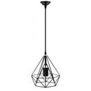 2Pcs Retro Metal Lampshade W/ Cable Bulb