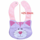 Newborn Baby Infant Animal Toddler Cartoon Saliva Towel Waterproof Lunch Bi