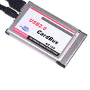 New pcmcia to USB 2.0 cardbus 2 port 480M inside hide LJ