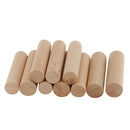 10Pcs Wood Dowel Rod Wooden Dowels - 28mm Thick Wooden Dowels for Crafts - Wood