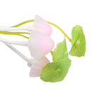 Cute Multi-color Mushroom with Lotus Leaf Design LED Dream Night Light Lamp