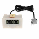 Digital 5 Digit LCD Electronic Punch Counter With Microswitch Reset Pause Button