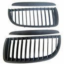 Black Front Kidney Grill Grilles For Bmw 05-08 Sedan Wagon E90 E91 320I-335